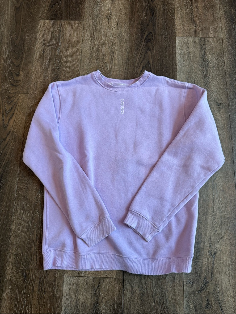 Lounge Lavender Crewneck Sweatshirt Women’s Size Medium